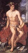 GOLTZIUS, Hendrick Mercury dg oil on canvas